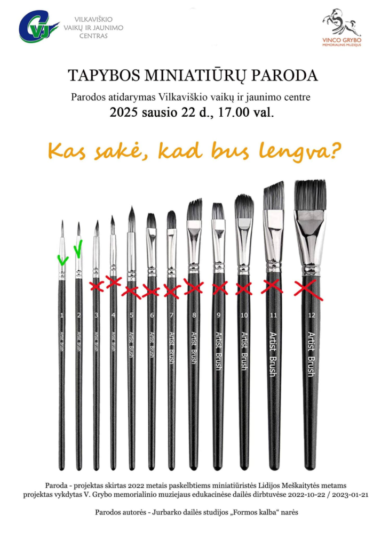 KAS SAKĖ, KAD BUS LENGVA?