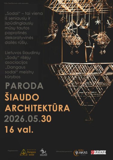 „ŠIAUDO ARCHITEKTŪRA“ PARODA
